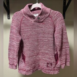 Red Knit Sweater by Zara - 7Y Like New (Runs Small)